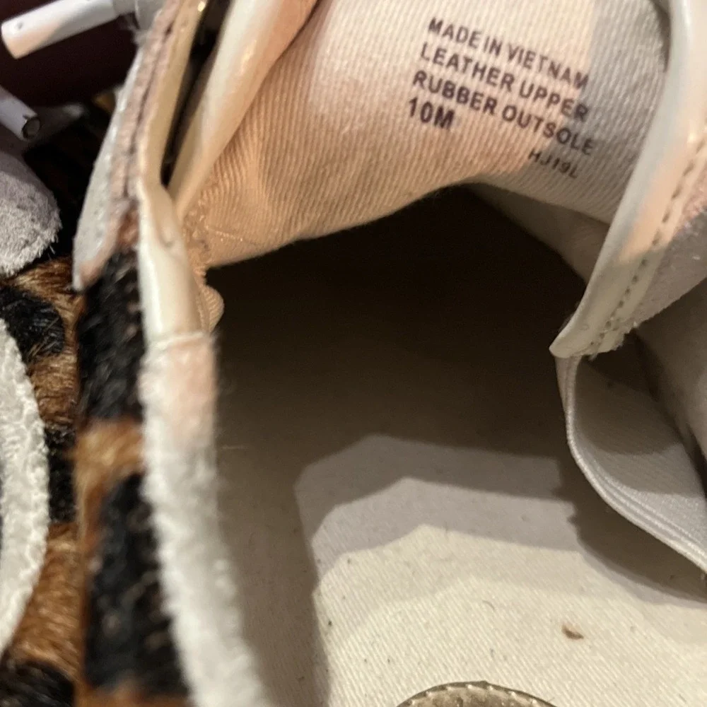 Michael‎ Kors Oscar Leopard Sneaker /Tennis Shoes Women's 10M